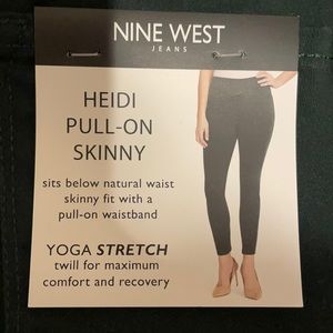 Dark Green Yoga Stretch Jeans